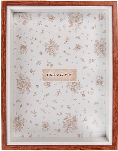 Clayre & Eef Fotolijst 10x15 cm Bruin MDF