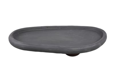 PTMD Plateau Tammy - 39x34x7 cm - Cement - Paars
