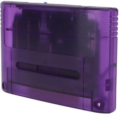 Gamemodule 3000 games - 8GB-geheugenkaart - doorschijnend paars - regio vrij gamen - ShopVlot