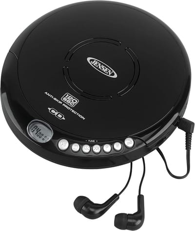 Draagbare CD Speler met Bluetooth en FM Radio - Schokbestendig