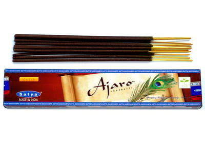 Satya Ajaro Wierookstokjes - 1 Doosje 15 Gram - Wierook Stokjes - Premium Wierook