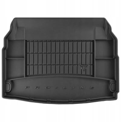 FROGUM TM Kofferbakmat - Geschikt voor MERCEDES C-Klasa W205 Sedan (2014-2021) - TPE Rubber - Zwart