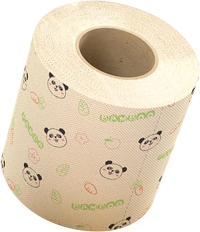 Toiletpapier Rollen - Papieren Handdoeken - Dagelijks Gebruik - Leuke Panda Prints - 10 x 10 cm - Multi