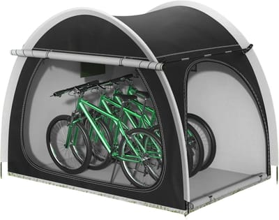 Rolu Fietsenstalling – Fietsenberging – Gereedschapsschuur - Verplaatsbare Berging – Voor In De Tuin – 210x150x165 CM