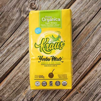 Kraus Orgánica Yerba Maté 500g con palo