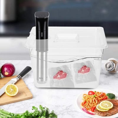 Gevouwen Sous Vide Container van 11 Liter voor Perfecte Kookresultaten Thuis en op Kantoor