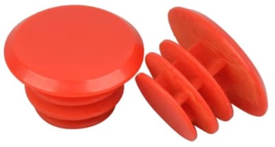 Stuurdoppen Rood Kunststof – 2 Stuks – End Caps voor Racefiets & MTB – Ø18-20mm - Fietsstuur