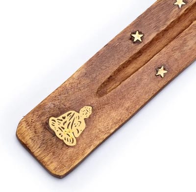 Wierookplankje Boeddha - Hout - 25 cm