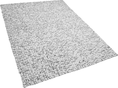 AMDO - Vloerkleed - Lichtgrijs - 160 x 230 cm - Wol