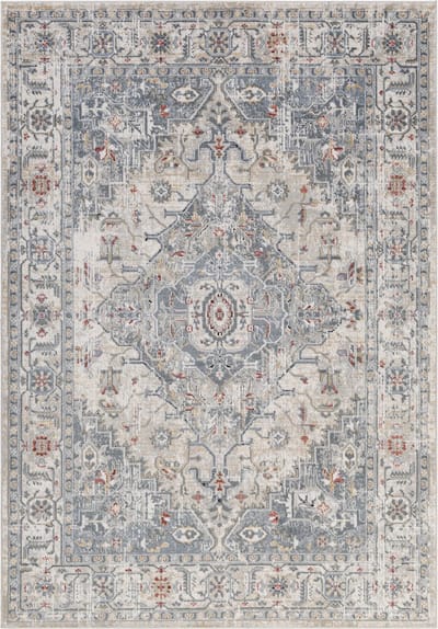 SURYA - DALILA Vintage Oosters Grijs Tapijt
