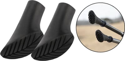 PD® - Nordic walking doppen - DELUXE - Nordic Walking Stick 2 stuks - Nordic walking stokdop – Trekkingstokken dop – Eindstop – Nordic walking stokken doppen - nordic walking asfaltdop - 2 stuks