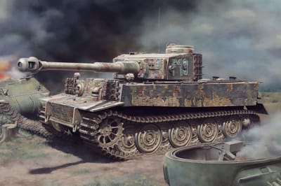 Dragon Modelbouwpakket Militaire voertuigen - 6484 Pz.Kpfw.VI Ausf.E Sd.Kfz.181 Gruppe -Fehrmann- Tiger I Plastic - 1:35 - Modelbouw