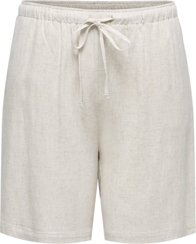 ONLY CARMAKOMA - CARSIESTA MW PULL-UP LIN SHORTS PNT NOOS Dames Broek