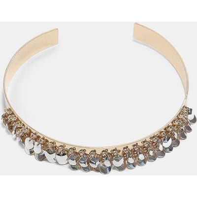 Stradivarius Choker met muntjes  Goud OS