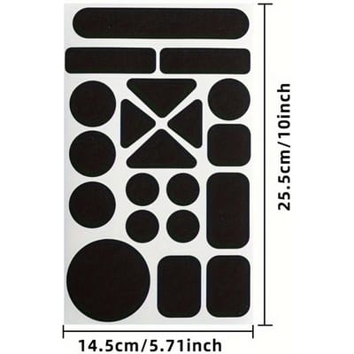 Patch vestimentaire pour réparer les trous de doudoune avec dos adhésif, peut être appliqué directement sur les vêtements