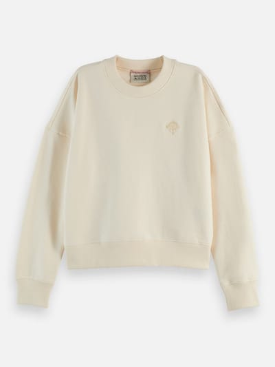 Scotch & Soda Core Embroidered Logo Sweatshirt