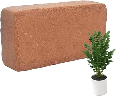 Kokosvezel Potgrond - Kokos Grond Cocos - Planten Kweken - Snelle Uitzetting - 6-7 Liter Schuimend - Bruin