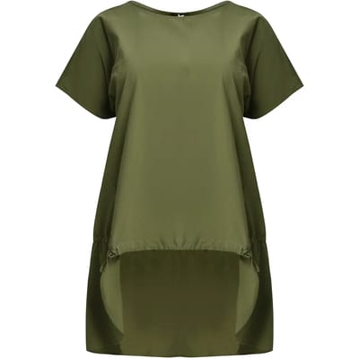 T-shirt met verlengd achterpand dames Mat Fashion