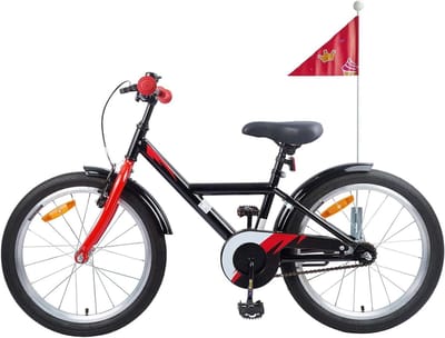 Kinderfiets - Loopfiets Peuter - Buiten Spelen - Verstelbaar Zadel - 18 Inch - Zwart