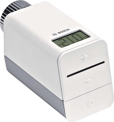 Bosch EasyControl slimme thermostaat wit + 2 Bosch Slimme Radiatorknop