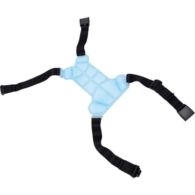 Gilet de refroidissement pour chien Absorbe l'excès de chaleur corporelle Gilet de glace Refroidissement instantané pour chien de taille moyenne Bleu