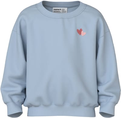 NAME IT- NMFVALLENE LS RLX SWEAT UNB - Meisjes - Sweatshirt