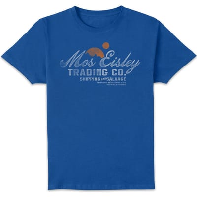 Star Wars Mos Eisley Trading Co Unisex T-Shirt - Blue - S