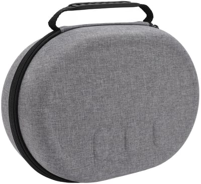 Dailygoods - Harde Draagtas - Opbergtas voor VR-headset - Schokabsorberend ontwerp - Grijs - Draagbare Handtas - Geschikt voor Meta 3 - Kleur: grijs