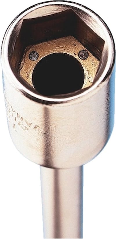 Wurth - 1/4 inch dopsleutel, zeskant, met magneet - 1/4" dop Met magneet, metrisch x 1 st Soort aandrijving Binnenvierkant Sleutelwijdte 8 mm
