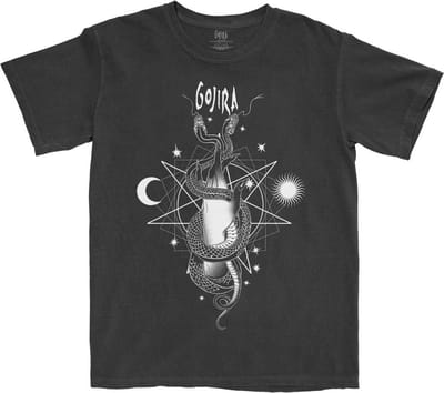 Gojira - Celestial Snakes Heren T-shirt - M - Zwart