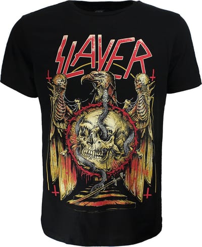 Slayer Eagle and Serpent T-Shirt - Officiële Merchandise - S