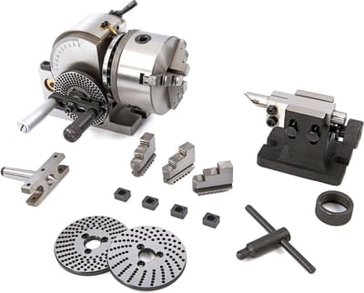 HBM BS-0 Verdeelapparaat SET met 125 mm. 3 Klauwplaat