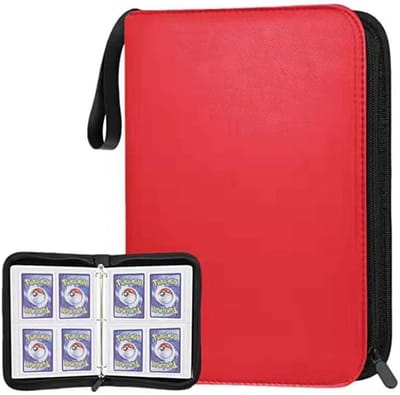 Trading Album - 50 Pages - 900 Compartments - Portable Waterproof - PU Leather - Zip - Gift voor Kinderen