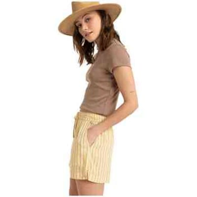 Roxy Lekeitio Break High Printed Korte Broek Geel S Vrouw