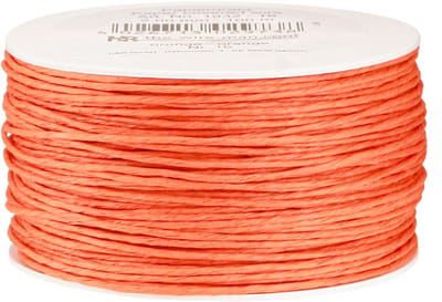 Papierkoord draad gewikkeld Ø2mm 100m Oranje