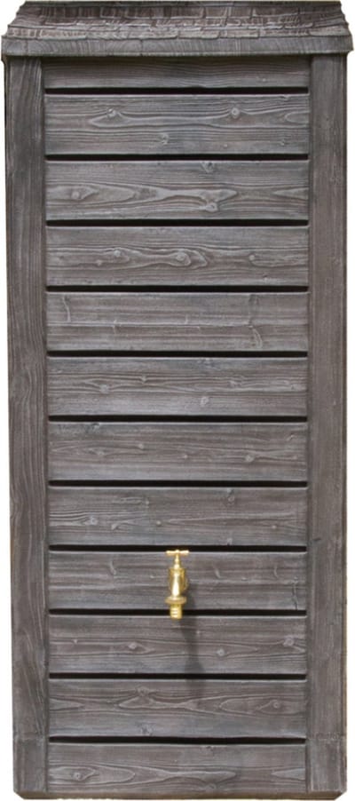 Nord Muurtank 230 liter - met spraakmakende houtlook - Regenton