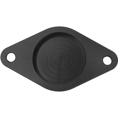 CNC Aluminium Turbo Resonator Delete Plaat Vervanging Geschikt voor Dodge Duramax 11?16Zwart black
