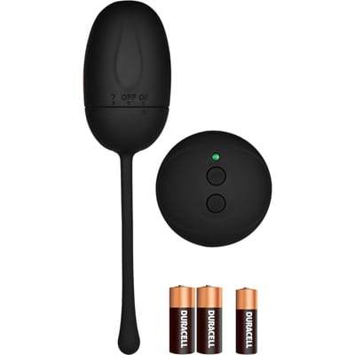 Seven Creations Vibrator Love Toy REMOTE CONTROL EGG Zwart