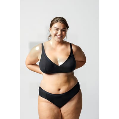 Chantelle Co Bra Underw. Plunge Tulle Black Maat: B70 | BH's Outlet | Dames | Zwart