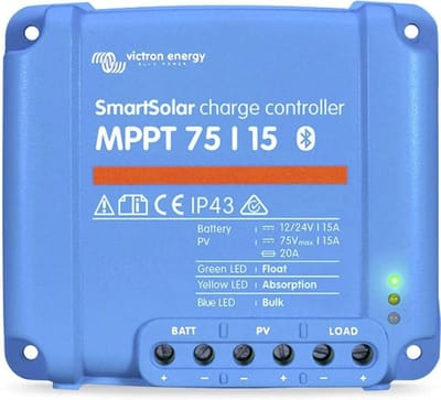Zonnelaadregelaar - MPPT Regelaar - Zonne-energie Systeem - Intelligent Energiebeheer - 75V 15A