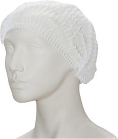 Mobcap clip clap wit 55 cm 1000 st