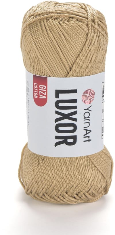 YarnArt Luxor – Gemerceriseerd Katoen Garen – 50g – ±125m – Glanzend Haakgaren – Voor Kleding & Accessoires - Kleur 1228