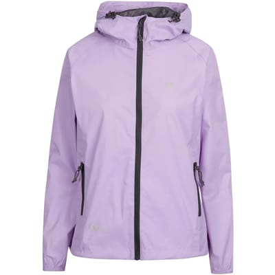 Dames waterdichte hoodie-jack met rits Trespass Qikpac