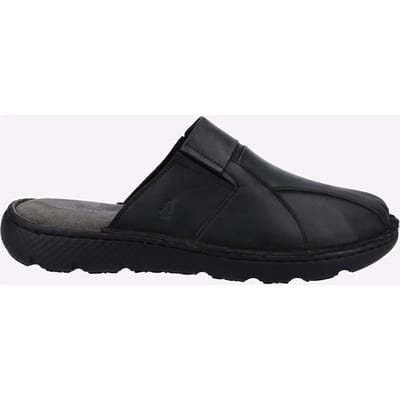Hush Puppies Carson Mule Leren Sandalen Heren