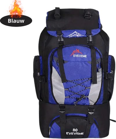 Livano Rugzak - Dames - Heren - Meisje - Jongens - Backpack - Outdoor - Blauw