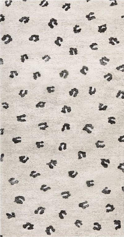 AFIS - Vloerkleed - Lichtbeige - 80 x 150 cm - Katoen