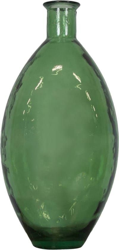 DKNC - Vaas Philip - Gerecycled glas - 29x29x59 cm - Groen