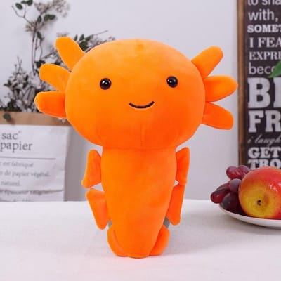 Schattige Axolotl Pluche Speelgoed Zacht Knuffeldier Salamander Pluche Kussen Kawaii Pluche Speelgoed Voor Kinderen 18cm