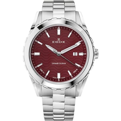 Edox Grand Ocean 53102-3M-ROUIN Horloge