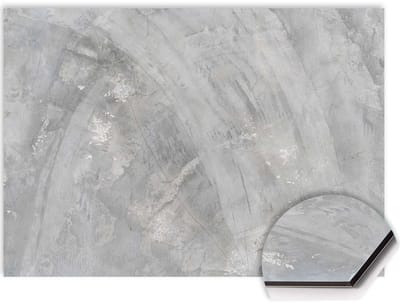 KitchenArt - Concrete Flow Spatscherm - 60x30 cm - Spatscherm Achterwand Keuken - Spatwand Keuken